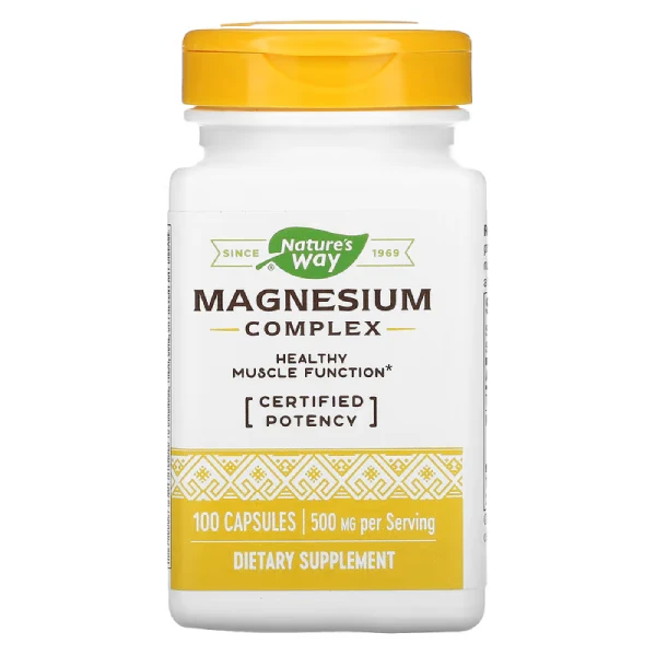 مركب ماغنسيوم مع مجموعة فيتامينات من ناتشرز واي 250 ملجم