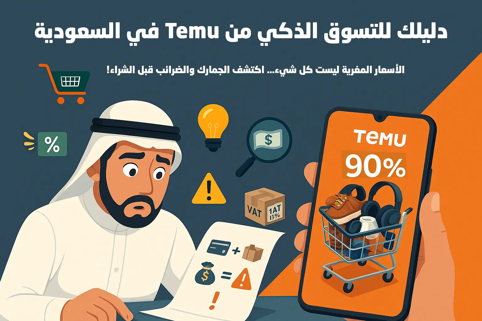 دليلك الكامل للتسوق من تيمو في السعودية_ كل ما تحتاج معرفته عن الأسعار والجمارك والشحن